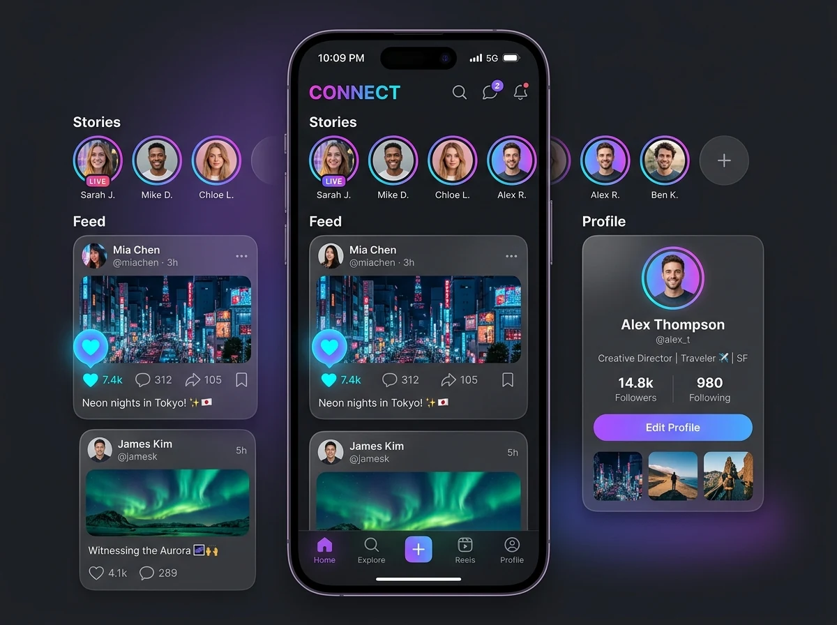 Mini Social Media Web Application
